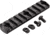 TRYBE Defense Magnite M-Lok Picatinny Rail Section with Lugs - 9 Slots, Black, TRBDMGRAIL9-V2-BL