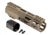 TRYBE Defense Magnite Ultra Function Lightweight Handguard, Cut Top Rail, M-LOK, FDE, 7in, MGHDG-V1-7CR-FDE
