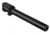 TRYBE Defense Match Grade Non Threaded Pistol Barrel, 9mm Luger, Glock 34, Nitride Black, PBG34-BN