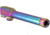 TRYBE Defense Match Grade Threaded Pistol Barrel, Glock 17, 9mm Luger, 1/2x28, Chameleon, TPBG17-CML
