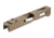 TRYBE Defense Pistol Slide, Glock 17, Gen 5, Viper Cut, Version 1, FDE Cerakote, SLDG17G5VPR-FDE