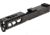 TRYBE Defense Pistol Slide, Glock 19, Gen 3, RMR Cut, Version 2, Black Cerakote, No Base Plate Included, SLDG19G3RMRV2-BN