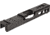 TRYBE Defense Pistol Slide, Glock 19, Gen 3, Venom Cut, Version 2, Black Cerakote, No Base Plate Included, SLDG19G3VNMV2-BN