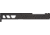 TRYBE Defense Pistol Slide, Glock 19, Gen 3, Venom Cut, Version 2, Black Cerakote, No Base Plate Included, SLDG19G3VNMV2-BN
