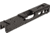 TRYBE Defense Pistol Slide, Glock 19, Gen 3, Viper Cut, Version 2, Black Cerakote, No Base Plate Included, SLDG19G3VPRV2-BN