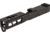 TRYBE Defense Pistol Slide, Glock 19, Gen 3, Viper Cut, Version 2, Black Cerakote, No Base Plate Included, SLDG19G3VPRV2-BN