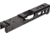 TRYBE Defense Pistol Slide, Glock 19, Gen 4, DeltaPoint Pro Cut, Version 2, Black Cerakote, No Base Plate Included, SLDG19G4DPV2-BN