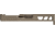 TRYBE Defense Pistol Slide, Glock 19, Gen 4, DeltaPoint Pro Cut, Version 2, FDE Cerakote, No Base Plate Included, SLDG19G4DPV2-FDE