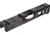 TRYBE Defense Pistol Slide, Glock 19, Gen 4, Venom Cut, Version 2, Black Cerakote, No Base Plate Included, SLDG19G4VNMV2-BN