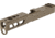 TRYBE Defense Pistol Slide, Glock 19, Gen 4, Viper Cut, Version 2, FDE Cerakote, No Base Plate Included, SLDG19G4VPRV2-FDE