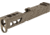 TRYBE Defense Pistol Slide, Glock 26, Gen 3/4, Venom Cut, Version 2, FDE Cerakote, No Base Plate Included, SLDG26G34VNMV2-FDE