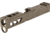 TRYBE Defense Pistol Slide, Glock 26, Gen 3/4, Viper Cut, Version 2, FDE Cerakote, No Base Plate Included, SLDG26G34VPRV2-FDE