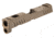 TRYBE Defense Sig Sauer P320 Pistol Slide, DeltaPoint Pro Cut, FDE, SLDP320DP-FDE