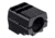 TRYBE Defense Universal 9mm Compensator - Full Size Firearms, Black, TRBDUNI9MMFS-BK