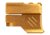 TRYBE Defense Universal 9mm Compensator - Full Size Firearms, Gold, TRBDUNI9MMFS-GLD