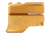 TRYBE Defense Universal 9mm Compensator - Full Size Firearms, Gold, TRBDUNI9MMFS-GLD