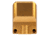 TRYBE Defense Universal 9mm Compensator - Full Size Firearms, Gold, TRBDUNI9MMFS-GLD