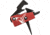 TRYBE Defense V2 Single Stage Drop-In Trigger, AR-15, Straight, 3.5-4lb Pull Weight, Red, TRGSTRAR15V2-RED