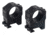 TRYBE Optics Advanced Scope Rings, Tube Dia 1in, Medium, Black, TROHERNG1M