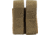 TRYBE Tactical Covered Double Pistol Magazine Pouch, Coyote Tan, 22HPC2CB