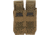 TRYBE Tactical Covered Double Pistol Magazine Pouch, Coyote Tan, 22HPC2CB