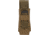 TRYBE Tactical Covered Single Pistol Magazine Pouch, Coyote Tan, 22HPC0CB