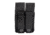 TRYBE Tactical Double Pistol Pouch, Black, DBPMP-BL