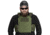 TRYBE Tactical Laser-Cut Plate Carrier w/Fast-Release Tubes, Olive Drab, LCPC-OD