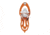 TSL 302 Rookie Kids Composite Snowshoe, Orange ROOKIEOR-DEMO