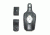 TUFF Products Ambi Storm Taser Holster Duty Kit X2 Black Plain 1377-BPA-X2