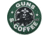 TUFF Products Glow in the Dark Guns and Coffee Patch, 2.5in, Green/Black, P-GNC-GLOW