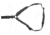 #####-LENGTH=101-TUFF Products Single-Point Sling w/ Quick Adj. Tab and Dual Bungee Construction, Black Nylon 4001Q-NY