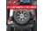 Tuff Stuff Overland Rear Bumper &amp; Tire Carrier Swing for 07-18 Jeep Wrangler JK w/ D-Rings, Matte, Black, NSN N, TS-RBTC-JK