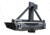Tuff Stuff Overland Rear Bumper &amp; Tire Carrier Swing for 07-18 Jeep Wrangler JK w/ D-Rings, Matte, Black, NSN N, TS-RBTC-JK