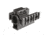 Tuff Zone Tri-Rail Barrel Mount, 6 Slots on Each Rail, Hard Anodized, TZ-MR3B