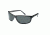 Typhoon Cancun Sunglasses - Shiny Black Frame, Horizon Grey Polarized Lenses 916TBK