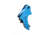 Tyrant CNC 1.0/2.0 Pistol Trigger, Smith &amp; Wesson M&amp;P 9/.40/9c/.40c, Blue/Black, TD-MPTRIG-FSC-BLUE/BLK