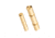 Tyrant CNC Diamond Cut Glock Gen5 Gold Stainless Steel Handgun, TDGLPINDIA5GOLD