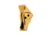 Tyrant CNC I.T.T.S Hybrid Pistol Trigger Shoe, Glock Gen 3-4, Flat, 4lb, Gold/Black, TD-GTRIG-3-4-GOLD-BLAC