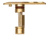 Tyrant CNC Sig Sauer P320 Flat Takedown Lever, Gold, TD-P320FTDL-GOLD