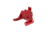Tyrant CNC H&amp;K VP9/VP40 Extended Magazine Release, Red, TD-VP9E-RED