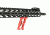 Tyrant CNC HALO Series MiniVert Grip MLOK, Red, TD-552-R-M