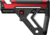 Tyrant CNC NexGen AR Collapsible Buttstocks, Red, TD-AR15BSTK-Red