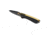 Tyrant CNC T.D.C.002 3in Folding Knife, Tanto Blade, D2 Steel, Black/Gold, TD-TDC002-Black-Gold