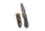 Tyrant CNC T.D.C.002 3in Folding Knife, Tanto Blade, D2 Steel, Black/Gold, TD-TDC002-Black-Gold