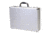 TZ Case Aluminum Attache Case, Silver, 18 x 13 x 4in, AC-425 S