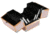 TZ Case Aluminum-Framed Compact Makeup Case, Rose Gold, 7.5 x 6.25 x 6.25in, AB-14 ROG