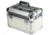TZ Case Aluminum-Framed Makeup Case, Clear/White, 14.25 x 8.75 x 9.75in, AB-411 CLR
