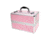 TZ Case Pink Beauty Collection TC07 Beauty Case - Pink w/ White Dots TC-07-PWD