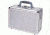 TZ Case Pro-Tech Alumitech Series 12.5x9x6 Duelly Twelve Pistol Case, Silver TZ0012SS
